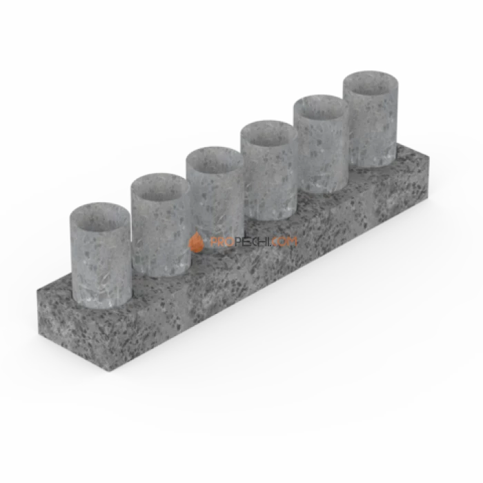 Подставка охлаждающая SAWO с 6 стопками, из талькохлорита