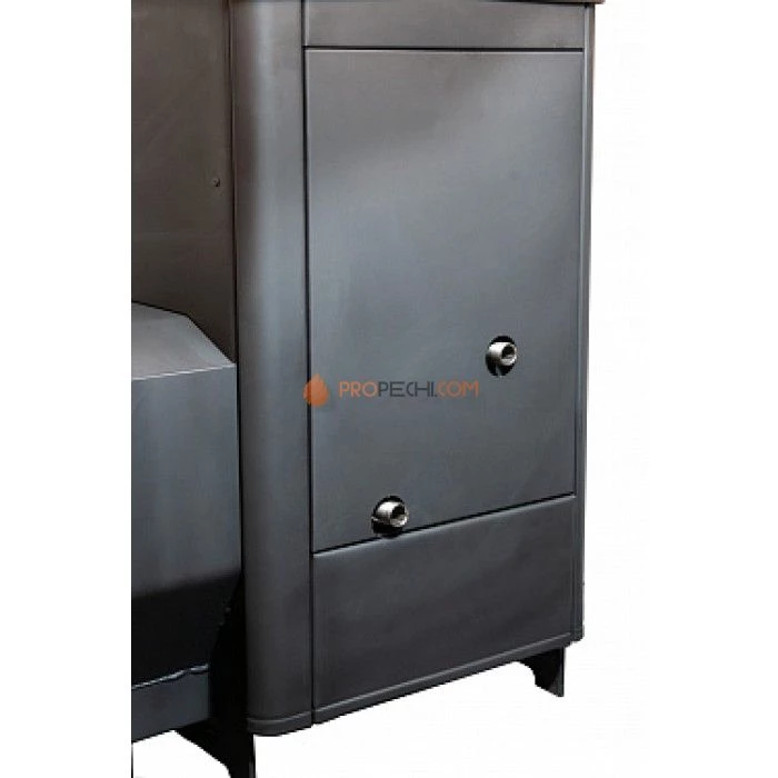 Дровяная печь для бани Варвара Мини укороченная топка