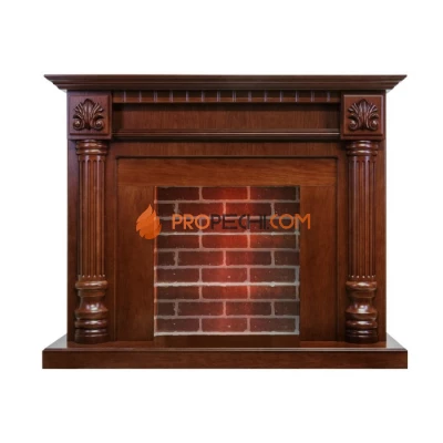 Портал Dimplex Edinburg - Орех / Кирпич