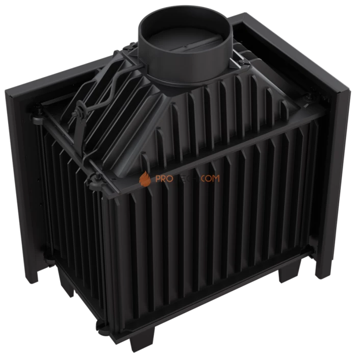 Каминная топка Kratki SMART/M/S/L/BS (угловое стекло слева)