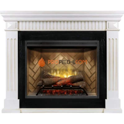 Каминокомплект Dimplex America - Белый дуб с патиной с очагом Revillusion RBF30
