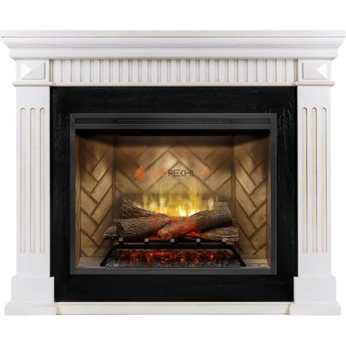 Каминокомплект Dimplex America - Белый дуб с патиной с очагом Revillusion RBF30