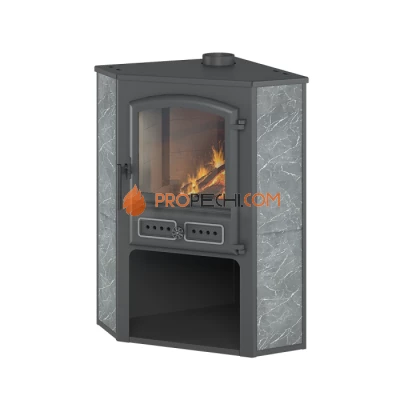 Камин ЭТНА (БКД) угловой Талькохлорит D 115мм