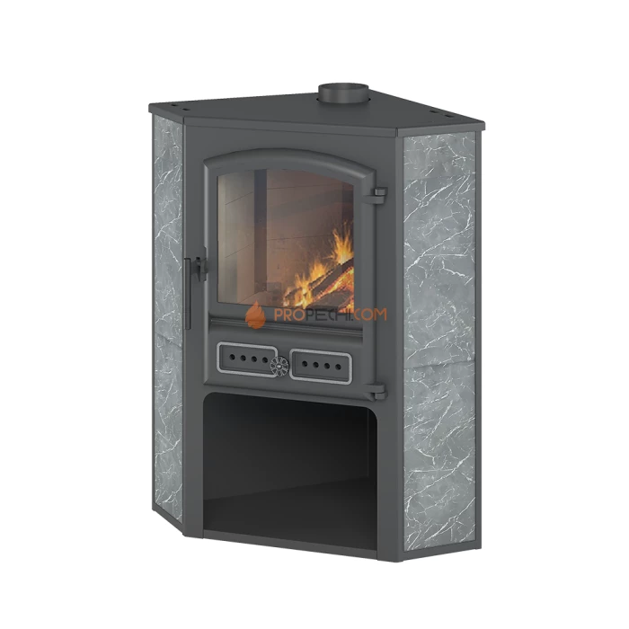 Камин ЭТНА (БКД) угловой Талькохлорит D 115мм