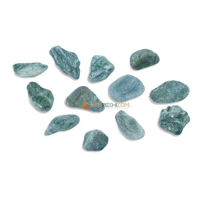 Камни Нефрит шлифованный для эл. печей 20кг.