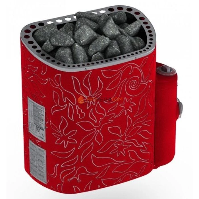 Электрическая печь SAWO Dragonfire Scandifire SCA-60NB-DRF-P-C 6 кВт (со встроенным пультом)