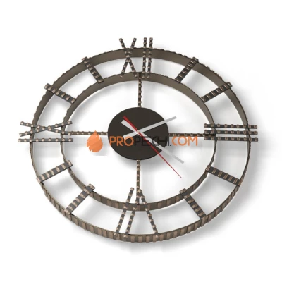 Часы кованные Везувий 2B