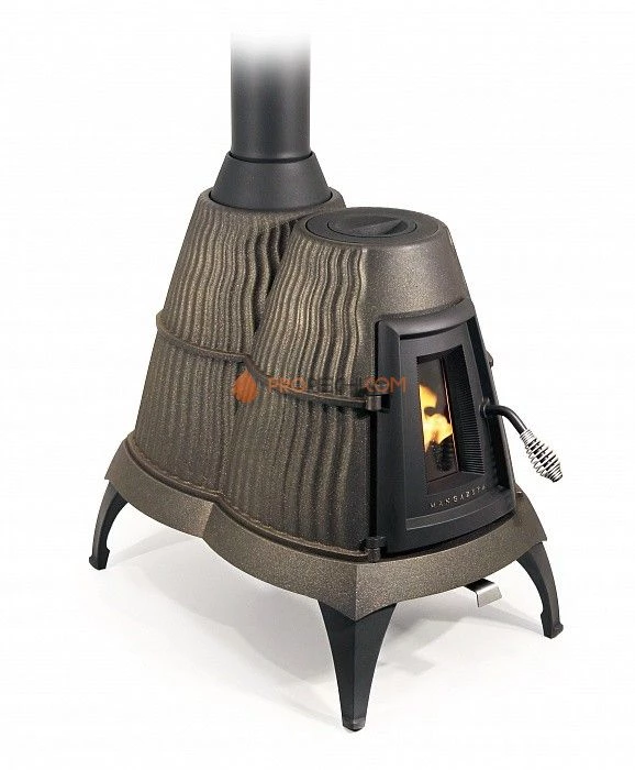 Печь отопительная Термофор (TMF) Мангазея черная бронза