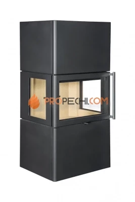 Камин ЭкоКамин Крит черный