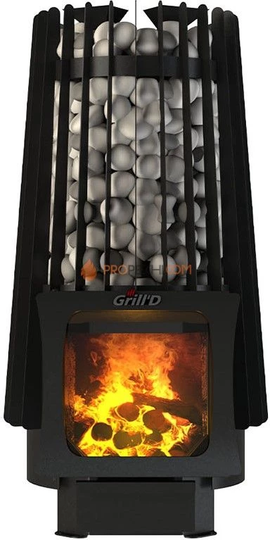 Банная печь Grill'D Cometa Vega 180 Short Window Max