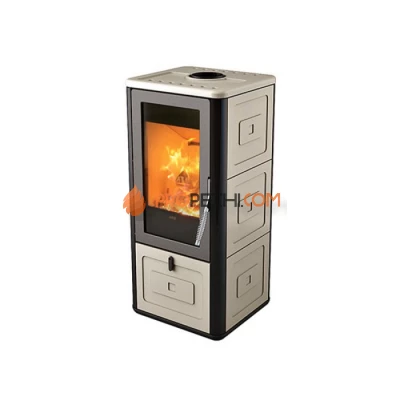 Печь-камин MCZ Chari Warm Grey