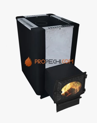 Банная печь Березка Оптима 15 (ДТ-3 стекло)