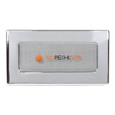 Вент.решетка 110х240 мм. никель