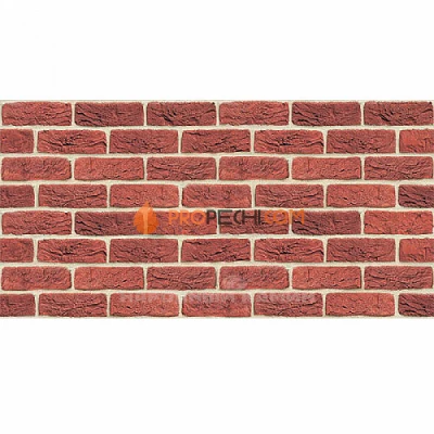 Фаспан Дизайн кирпичный №1005 1200х600х8 мм (Горизонталь)