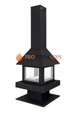 Камин ЭкоКамин Эклипс Островной 4D