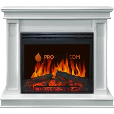 Каминокомплект Royal Flame Geneva - Белый с очагом Jupiter FX New