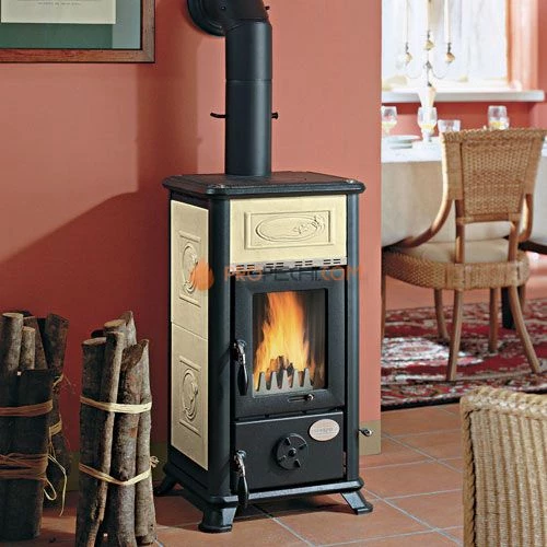 Печь-камин LaNordica Dorella L8 Liberty Bordeaux