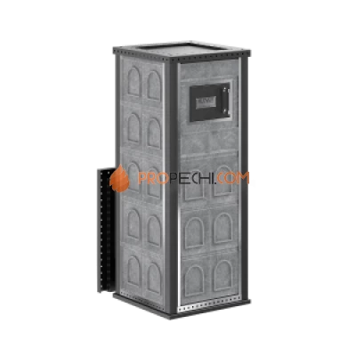 Дровяная печь для бани Klover RT 35-RV ( Талькомагнезит, Design 06 )