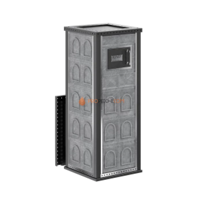 Дровяная печь для бани Klover RT 35-RV ( Талькомагнезит, Design 06 )