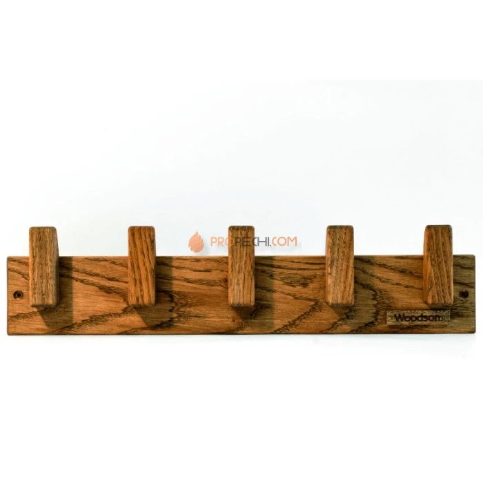 Вешалка Woodson D5, 5 креплений, дуб