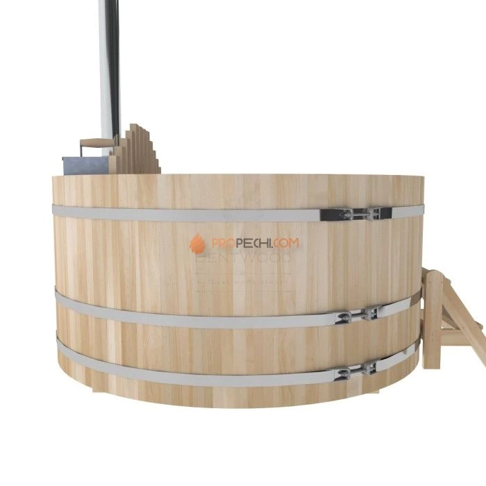 Фурако BentWood из кедра D=2.1 с внутренней печкой премиум