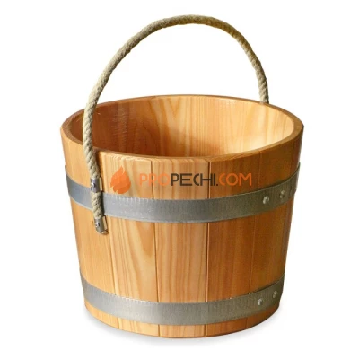 Деревянная бадья Blumenberg 5л с веревкой (лиственница)
