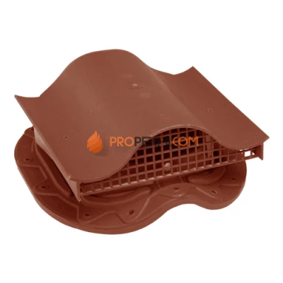 Аэратор кровельный для металлочерепицы коричневый