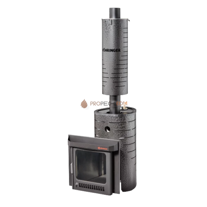 Дровяная печь для бани Ферингер Малютка в Кожухе Лайн До 18 м³