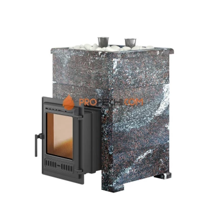 Чугунная печь для бани Эверест Steam Master 30 Амфиболит, S-40