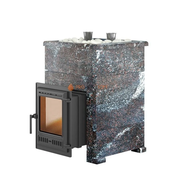 Чугунная печь для бани Эверест Steam Master 30 Амфиболит, S-40