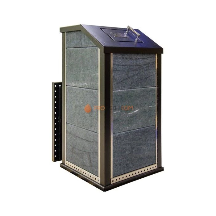 Дровяная печь для бани Klover RT 35-P ( Талькомагнезит 30 мм)