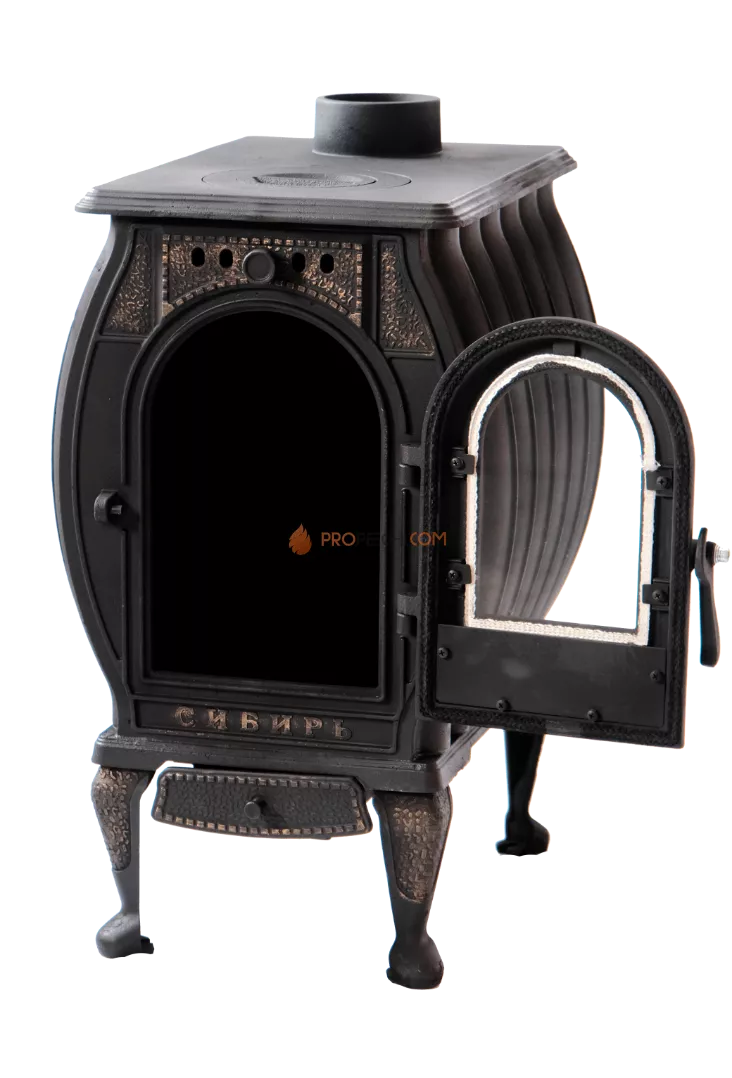 Печь отопительно-варочная чугунная "Сибирь"