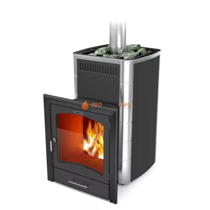 Печь для бани Термофор Калина II Inox БСЭ ТО антрацит НВ ПРА