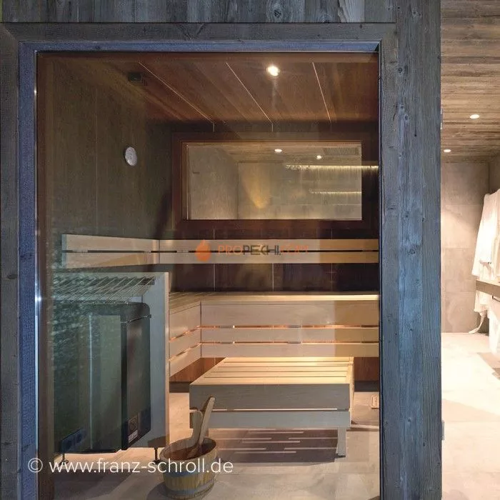 Панель для сауны Saunaboard Sonnboard Серый (елово-пихтовый микс)