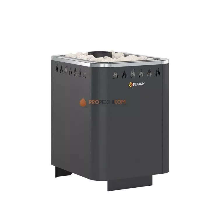 Дровяная печь для бани Везувий Русичъ Антрацит 12 (ДТ-3) (б/в)