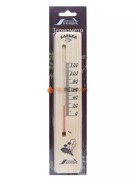 Термометр для бани и сауны "Классика", жидкостный, малый