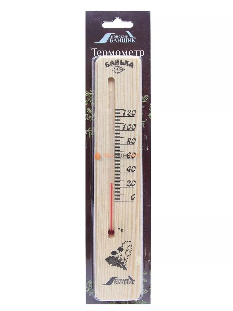 Термометр для бани и сауны "Классика", жидкостный, малый