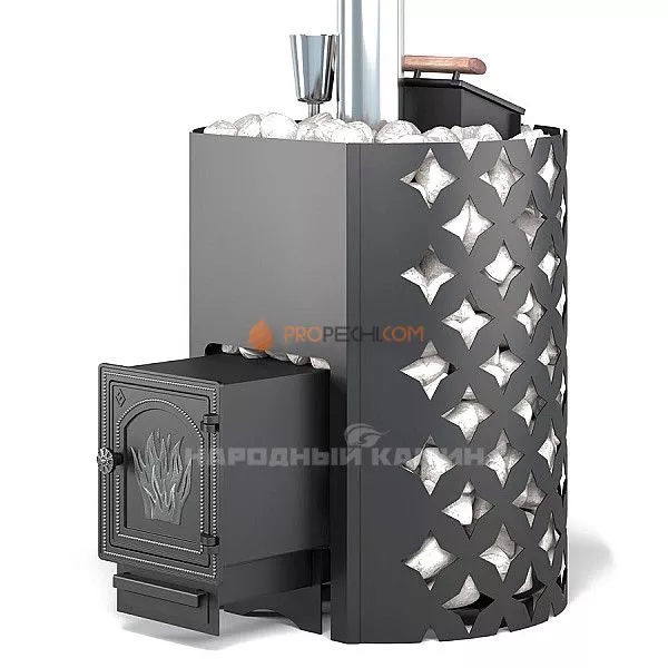 Печь для бани Этна 18 (ДТ-4) Закрытая каменка