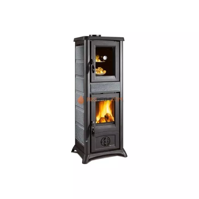 Печь-камин La Nordica Gemma Forno Bordeaux
