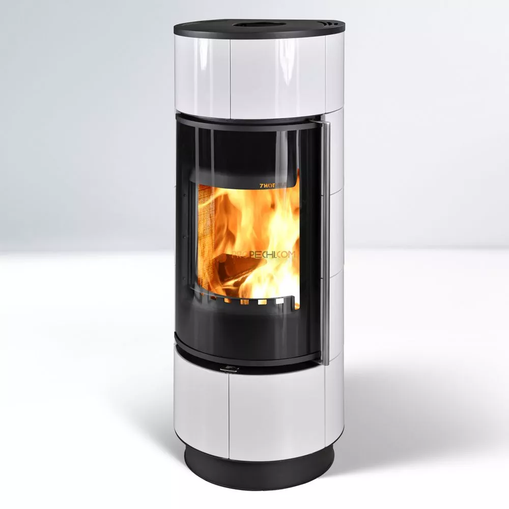 Печь-камин Thorma ATIKA Extra Ceramic, белая