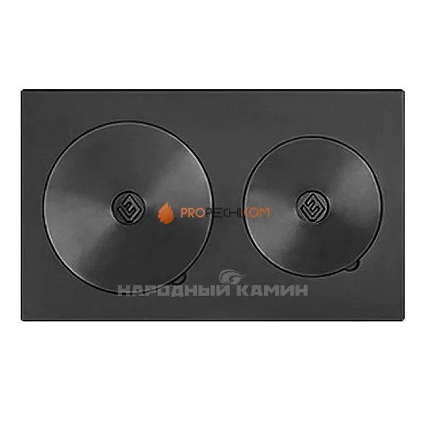 Везувий Плита двухконфорочная 3В 584х344 мм