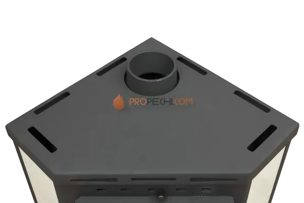 Печь-камин ЭкоКамин Бавария угловая