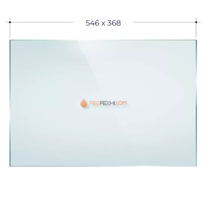 Стекло Эверест D10 (546x368) каминная топка