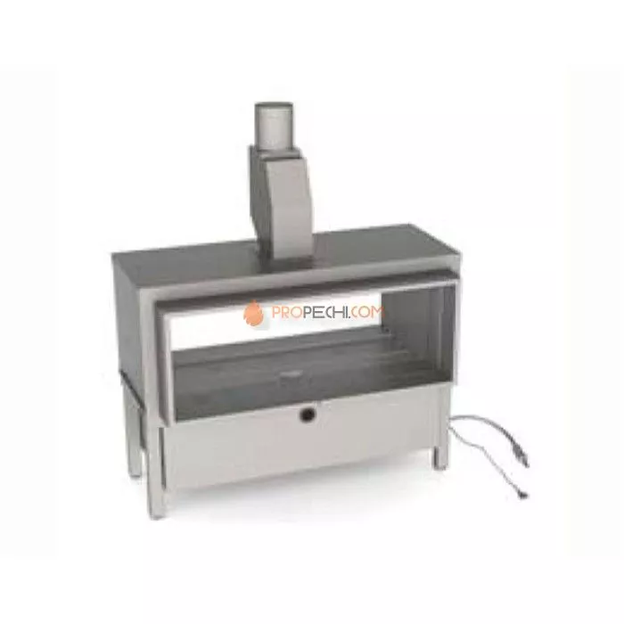 Газовая топка Vero Design Gala Туннель (2500x400 мм) D200 мм, горелка Line burner