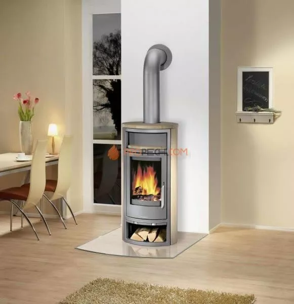 Печь-камин ABX Polar 6 бразильский песчаник