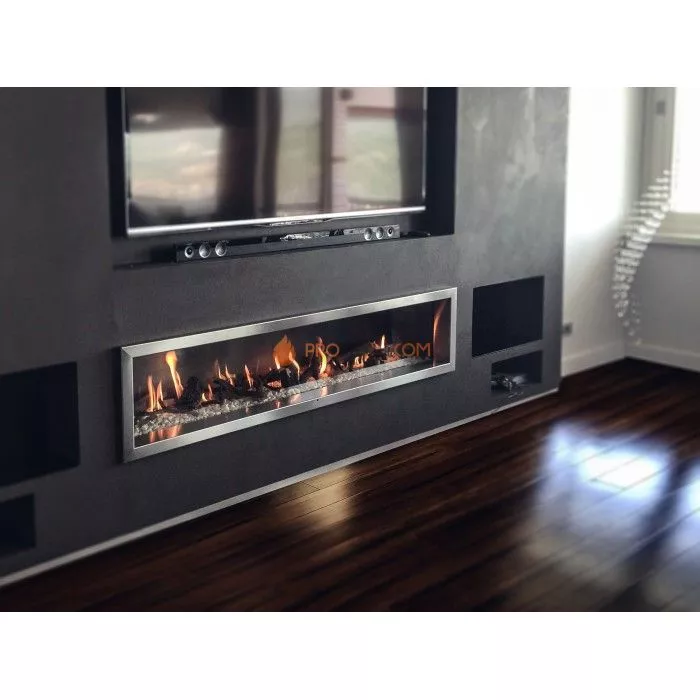 Газовая топка Vero Design Gala Стандарт (1750x500 мм) D130/200 мм, горелка VLK burner