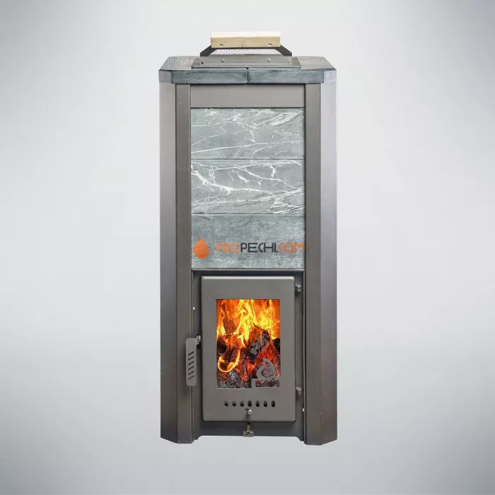 Дровяная печь для бани Варвара Терма Сказка Мини укороченная