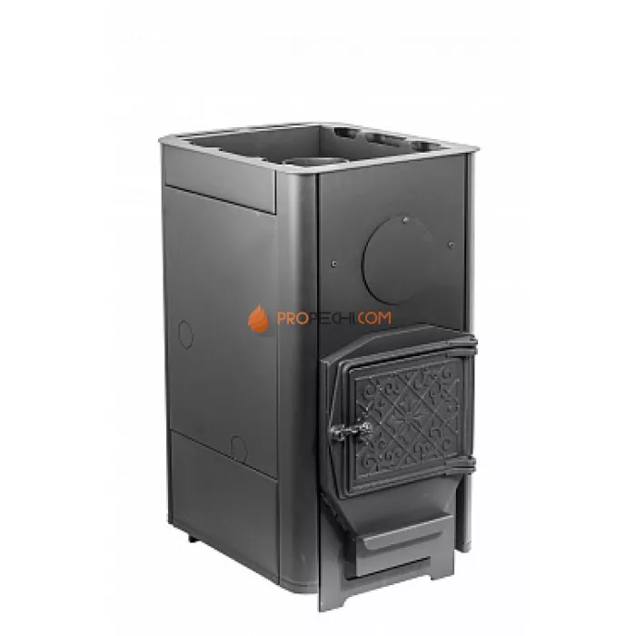 Дровяная печь для бани Варвара Мини укороченная топка