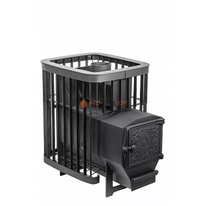 Дровяная печь для бани Варвара Каменка Мини укороченная
