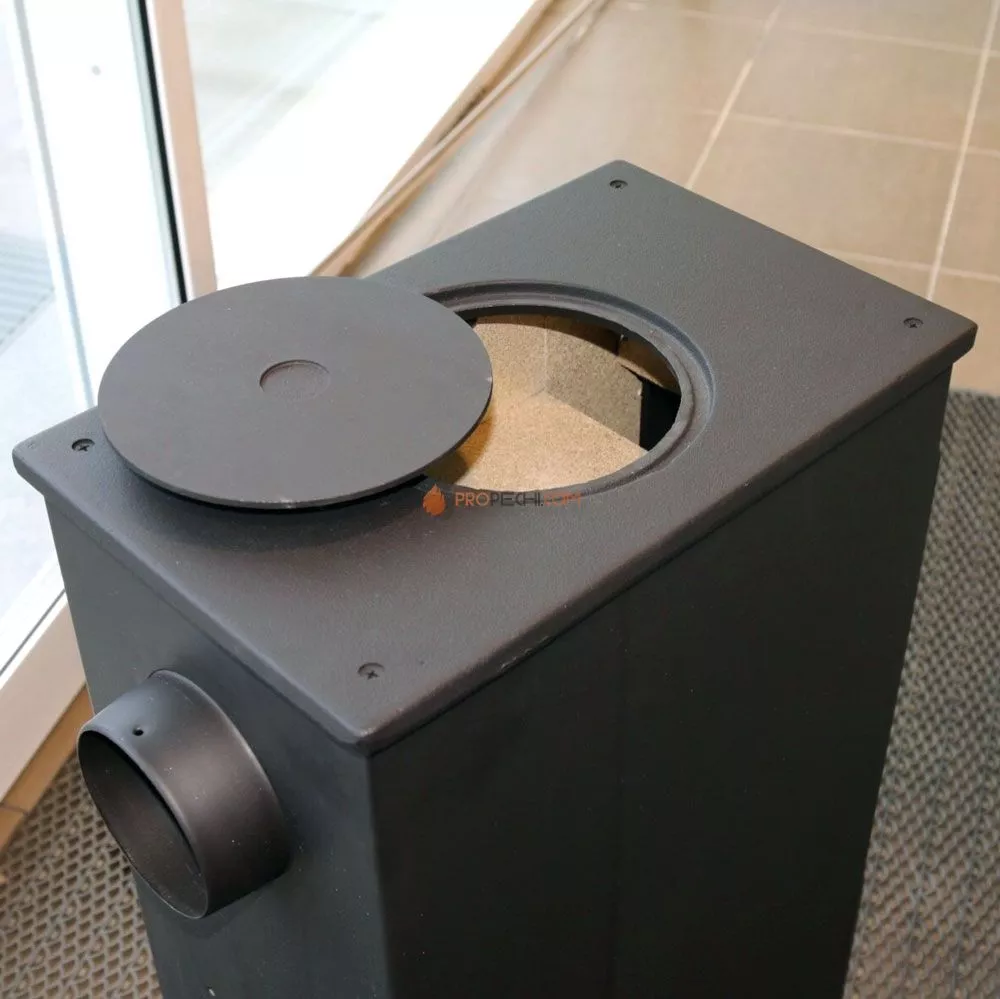 Печь-камин Thorma Flensburg, черная